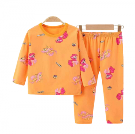 Pijamale - Pijama fetite, Little Pony, orange