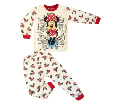 Haine fete - Pijama fetite, Minni Mouse, rosu