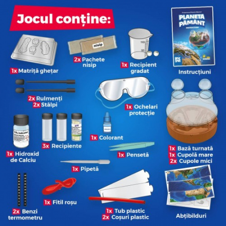 PLANETA PAMANT - 8 EXPERIMENTE - JOC EDUCATIV [3]