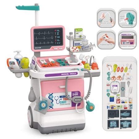 Jucarii - Play set Doctor, cu lumina si sunet, 32 piese