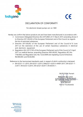 Pompa san electrica Babyono Nurse Pro [10]