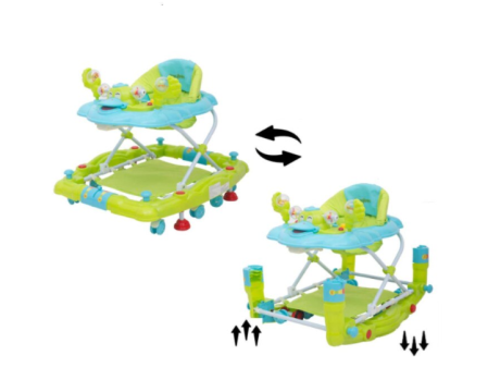 Premergator Bubu-Still, 3 in 1, Functie de balansoar, verde [2]