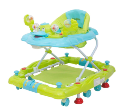 Premergatoare si antepremergatoare - Premergator Bubu-Still, 3 in 1, Functie de balansoar, verde