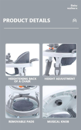 Premergator, Bubu-Still®, 3 in 1, roti din silicon, muzical, Cu control parental, +6 luni [2]