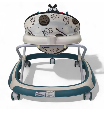 Premergator, Bubu-Still®, 3 in 1, roti din silicon, muzical, cu control parental, +6 luni, Gandecel, albastru [2]