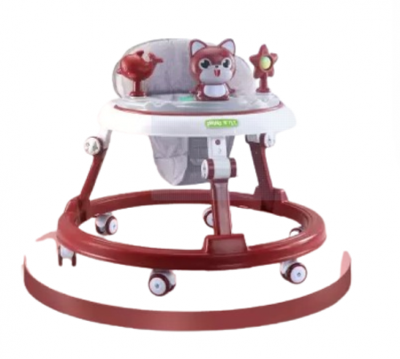 Premergator Cu Jucarii, Pis-Pis, muzical, reglabil, roti silicon [1]