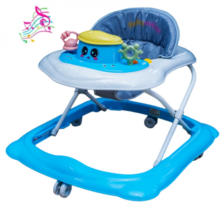 Premergatoare si antepremergatoare - Premergator cu jucarii, Muzical, Cadru metalic