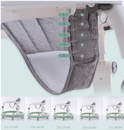 Premergator, cu roti de silicon, reglabil pe inaltime, Bubu-Still, model ursulet pofticios [3]