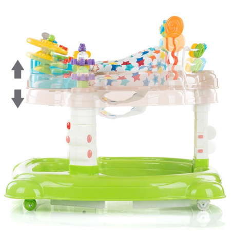 Premergator, cu scaun rotativ si balansoar, Chipolino Joya Lux 4 in 1 [2]