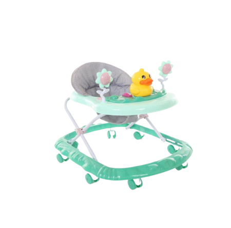 Premergatoare si antepremergatoare - Premergator, pliabil si muzical, Bubu-Still®, Model ratusca, verde