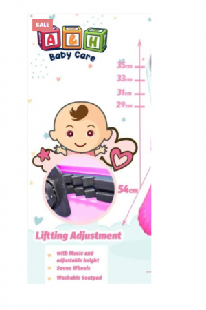 Premergator, pliabil si muzical, roz [3]