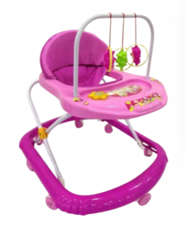 Premergator, reglabil, Bubu-Still, Cu panou de jucarii, Roz [1]