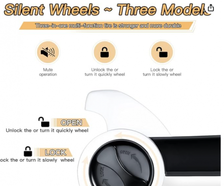 Premergator si Antemergator, 3 in 1,functie si de scaun de masa, reglabil pe inaltime, cu roti de silicon,muzical [10]