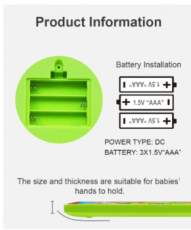 Prima mea tableta, cu functii touch, muzica si diverse sunete de animalute [4]