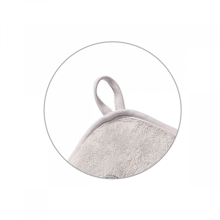 Prosop fibra bambus gri 100 X 100 cm Babyono [1]