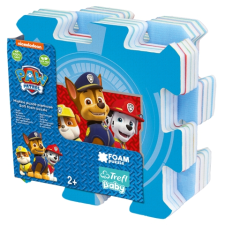 Puzzle si jocuri de construit - Puzzle,Tip covor,Model Gigant,8 piese 30x30cm,Patrula Catelusilor