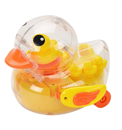 Jucarii interactive bebe - Ratusca electrica, cu sunet și lumină, merge si canta