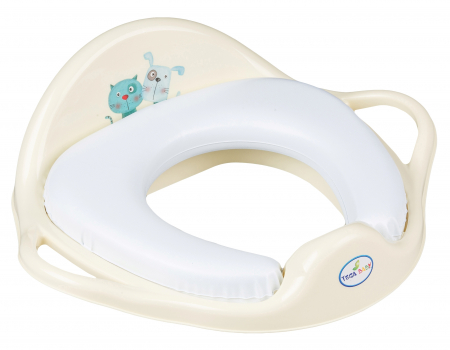 Pentru bebe - REDUCTOR PT.TOALETA MOALE CATEL&PISICA GALBEN