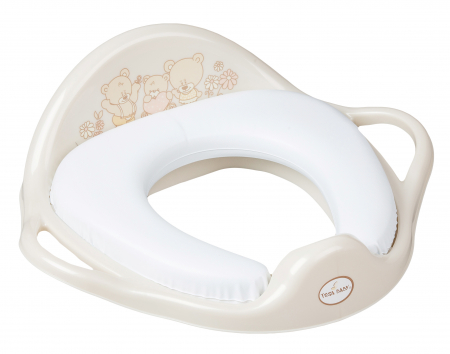 Pentru bebe - REDUCTOR PT. TOALETA MOALE URSULETUL TEDDY BEJ