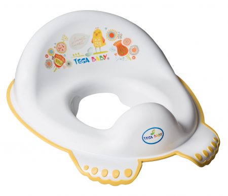 Pentru bebe - REDUCTOR TOALETA ANTI-DERAPANT FOLK ALB