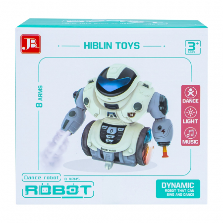 Robot cu baterii, cu sageti si alimentare apa, functie Spray [1]