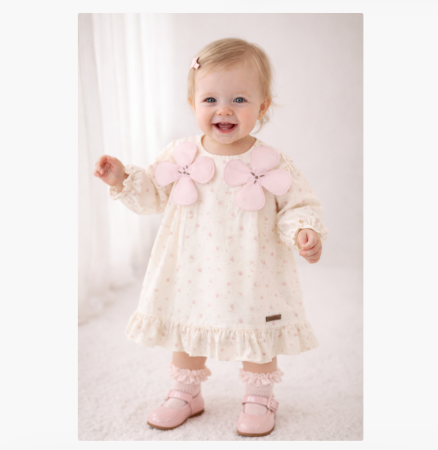 Rochite - Rochie elegantă pentru fetițe, Cu Floricele 3D