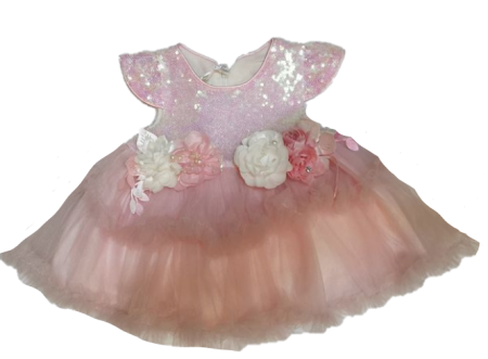 Rochite - Rochita cu paiete pentru botez