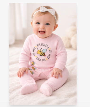 Haine bebe baietei - Salopeta albinuta, Iti aduc mierea