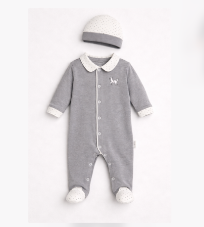 Costumase - Salopeta cu caciulita, model calut