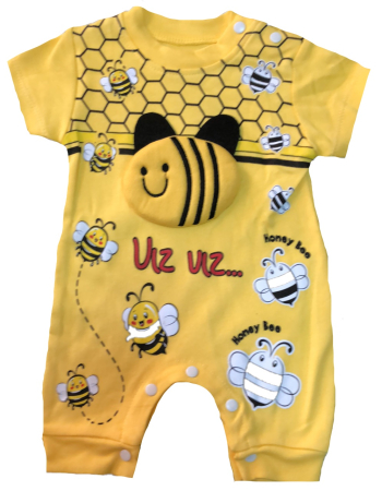 Salopete - Salopeta de vara,Personaj 3 D,Albinuta