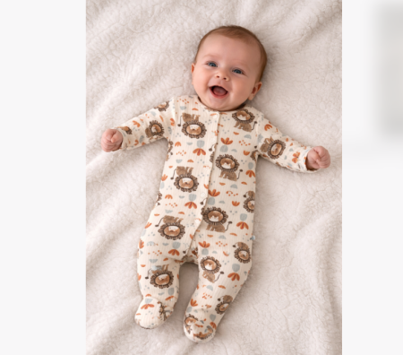 Haine bebe baietei - Salopeta din bumbac, 0-3 luni, Masinute de lux