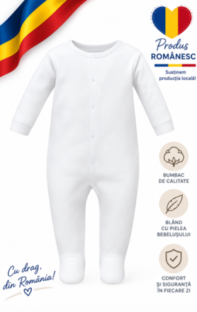 Haine bebe baietei - Salopeta din bumbac pentru bebe