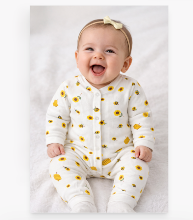 Costumase toamna-iarna - Salopeta Floarea soarelui