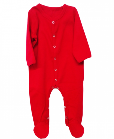 Haine bebe fetite - Salopeta rosie bebe