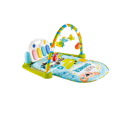 Jucarii interactive bebe - Saltea activitati petru bebelusi, cu telecomanda, Proiector, Pianina,microfon si mufa MP3