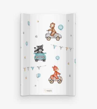 Pentru bebe - Saltea de infasat bebe moale 70x47,5 Klups Cars 416