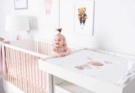 Saltea de Infasat Moale,  50x70cm, Suprafata Aderenta, Ceba Baby, Mouse [1]