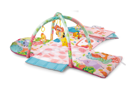 Saltea interactiva  Casuta 2in1 cu arcade cu jucarii [2]