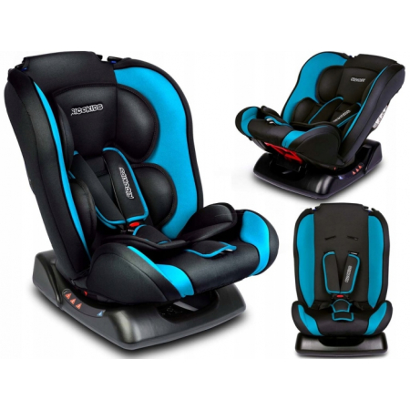 Scaun Auto 0-25 Kg Ricokids Lorenzo - Gri Inchis - Albastru [1]