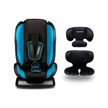 Scaun Auto 0-25 Kg Ricokids Lorenzo - Gri Inchis - Albastru [3]