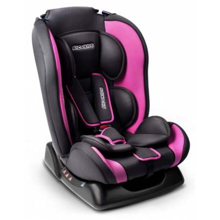 Scaun si scoica auto - Scaun Auto 0-25 Kg Ricokids Lorenzo - Gri Inchis - Roz