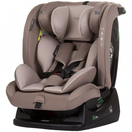 Scaun si scoica auto - Scaun auto Chipolino Aviato I-Size 40-150 cm macadamia