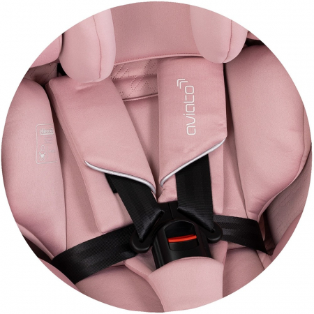Scaun auto Chipolino Aviato I-Size 40-150 cm pink marshmallow [9]