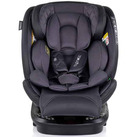 Scaun auto Chipolino Hypnotic I-Size 40-150 cm cu sistem Isofix si sezut rotativ anthracite [1]