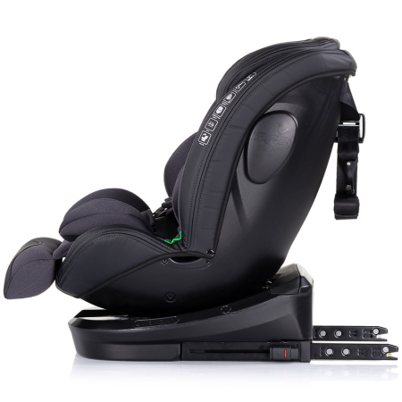 Scaun auto Chipolino Hypnotic I-Size 40-150 cm cu sistem Isofix si sezut rotativ anthracite [3]