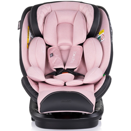 Scaun auto Chipolino Hypnotic I-Size 40-150 cm cu sistem Isofix si sezut rotativ pink marshmallow [1]