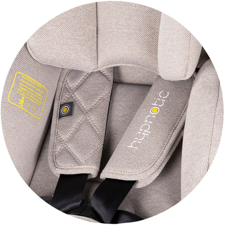 Scaun auto Chipolino Hypnotic I-Size 40-150 cm cu sistem Isofix si sezut rotativ tiramisu [10]