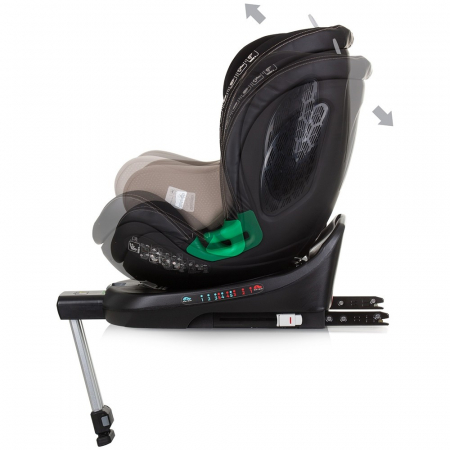 Scaun auto Chipolino Maximus I-Size 40-150 cm macadamia cu sistem Isofix [4]