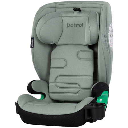 Scaun si scoica auto - Scaun auto Chipolino Patrol I-Size 100-150 cm cu sistem Isofix matcha