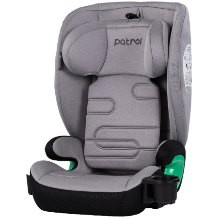 Scaun si scoica auto - Scaun auto Chipolino Patrol I-Size 100-150 cm cu sistem Isofix platinum